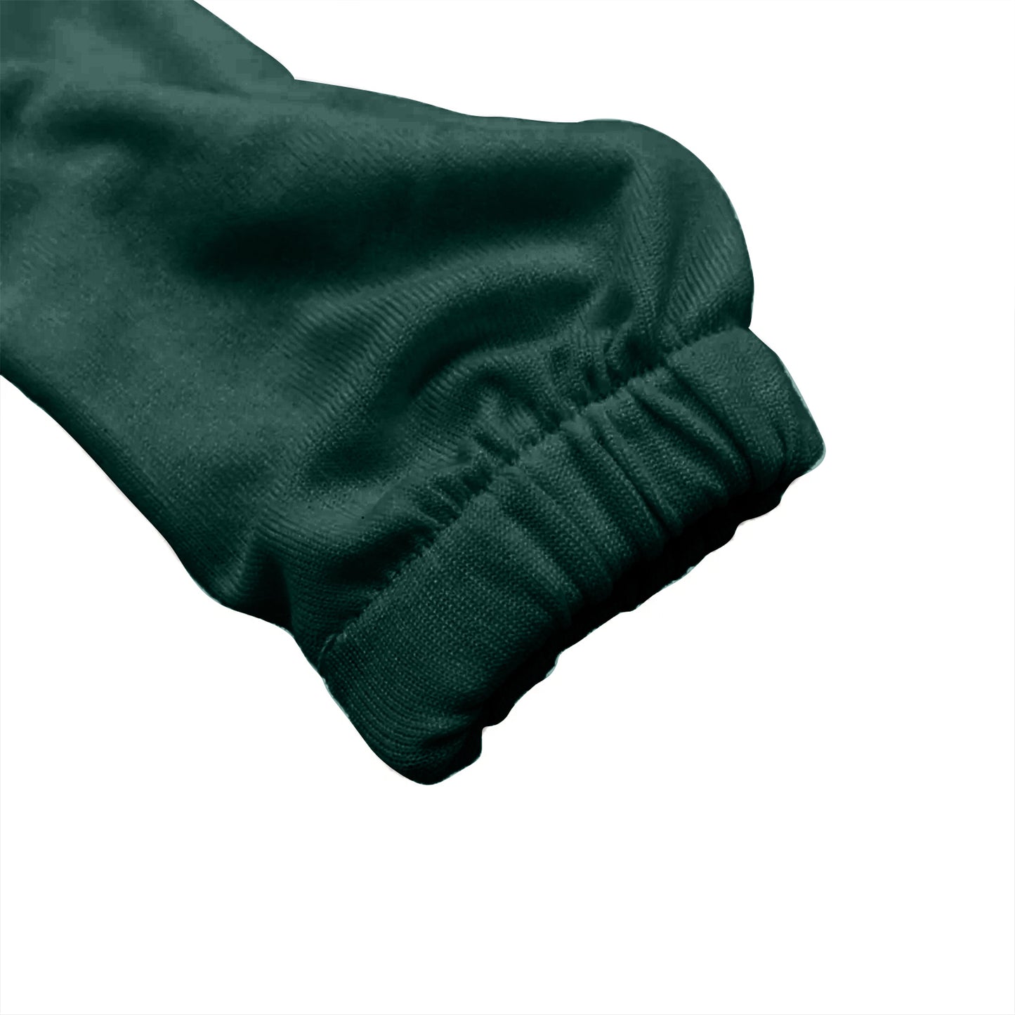 20ft Spandex Upright Pole Cover – Hunter Emerald Green, Stretch Fabric for Curved Aluminum Chandelie