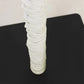 20ft Spandex Upright Pole Cover – Ivory, Stretch Fabric for Curved Aluminum Chandelier Hanger, Pipe 
