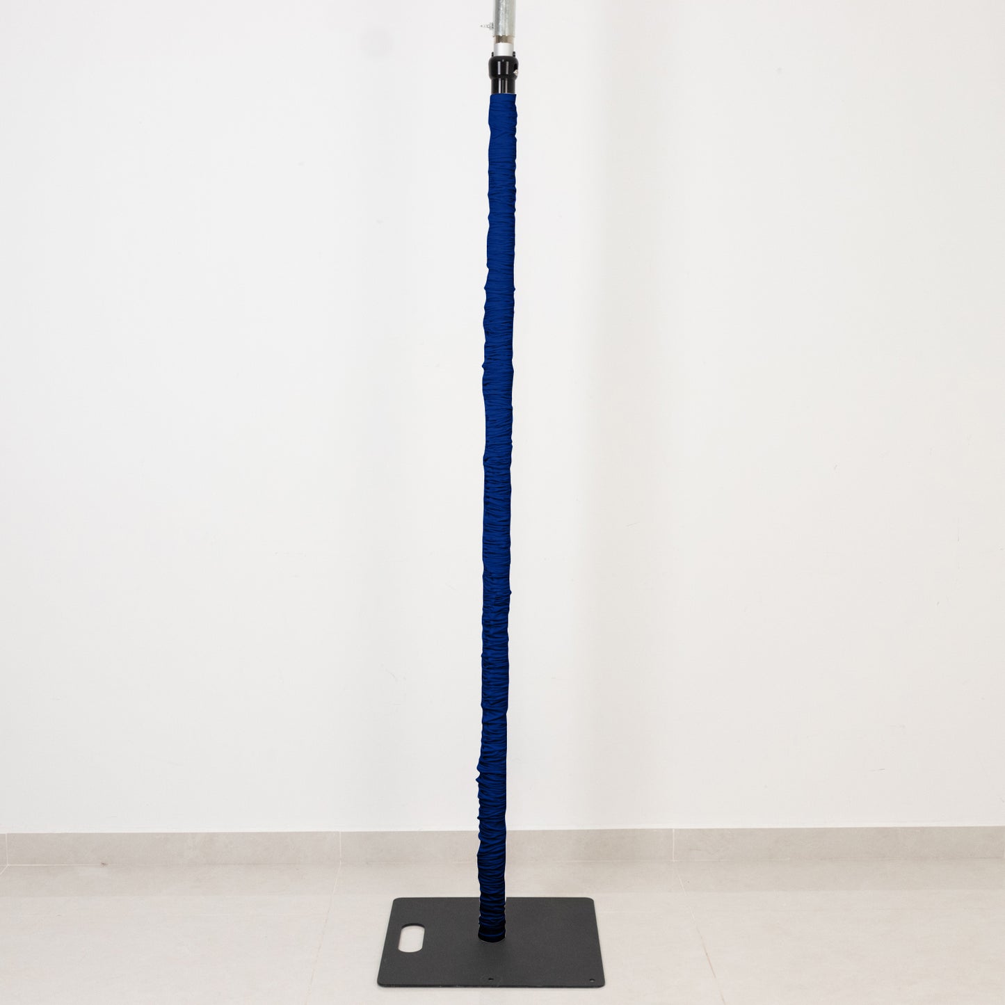 20ft Spandex Upright Pole Cover – Royal Blue, Stretch Fabric for Curved Aluminum Chandelier Hanger, 