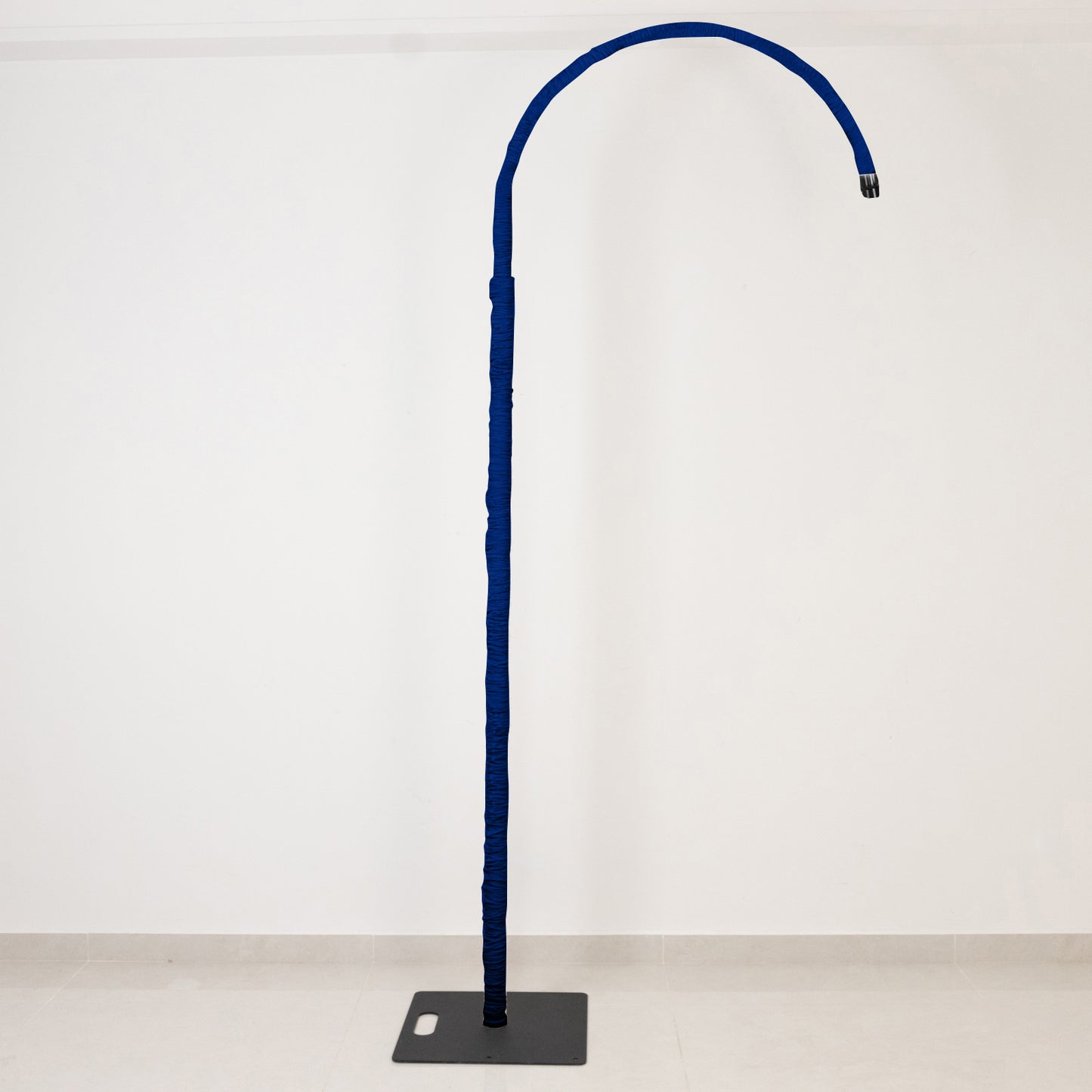 20ft Spandex Upright Pole Cover – Royal Blue, Stretch Fabric for Curved Aluminum Chandelier Hanger, 