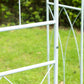 10ft White Metal Birdcage Ceremony Arch – Garden Gazebo Pergola Arbor Trellis for Outdoor Weddings, Vines & Flowers
