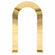 3d mirror arch | gold