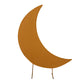 6.5ft Gold Spandex Crescent Moon Chiara Backdrop Stand Cover, Custom Stretch Fitted Wedding Arch Cover