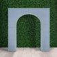 7ft Dusty Blue Spandex Backdrop Stand Cover for Arc de Triomphe Stand, Stretch Fitted Floral Balloon