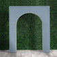 7ft Dusty Blue Spandex Backdrop Stand Cover for Arc de Triomphe Stand, Stretch Fitted Floral Balloon