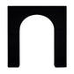 7ft Black Spandex Backdrop Stand Cover for Arc de Triomphe Stand, Stretch Fitted Floral Balloon Fram