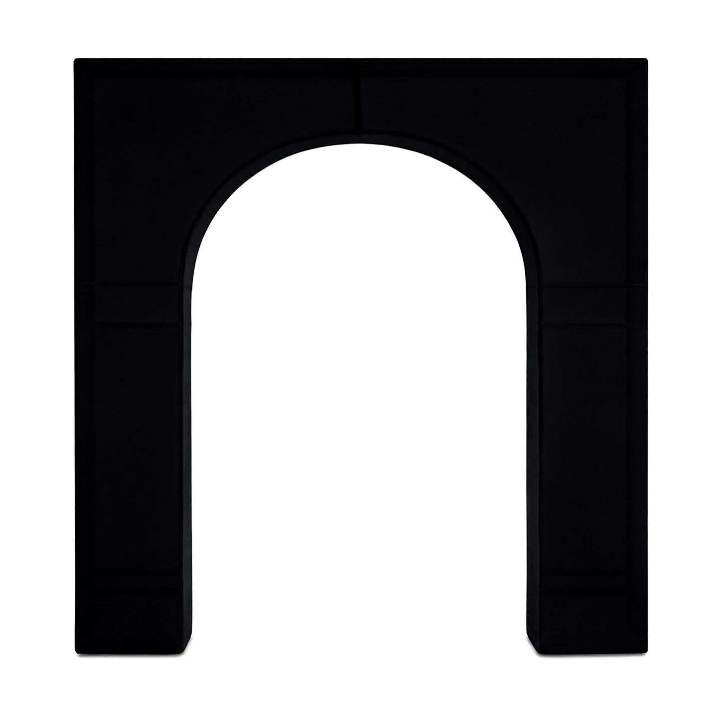 7ft Black Spandex Backdrop Stand Cover for Arc de Triomphe Stand, Stretch Fitted Floral Balloon Fram