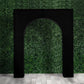 7ft Black Spandex Backdrop Stand Cover for Arc de Triomphe Stand, Stretch Fitted Floral Balloon Fram
