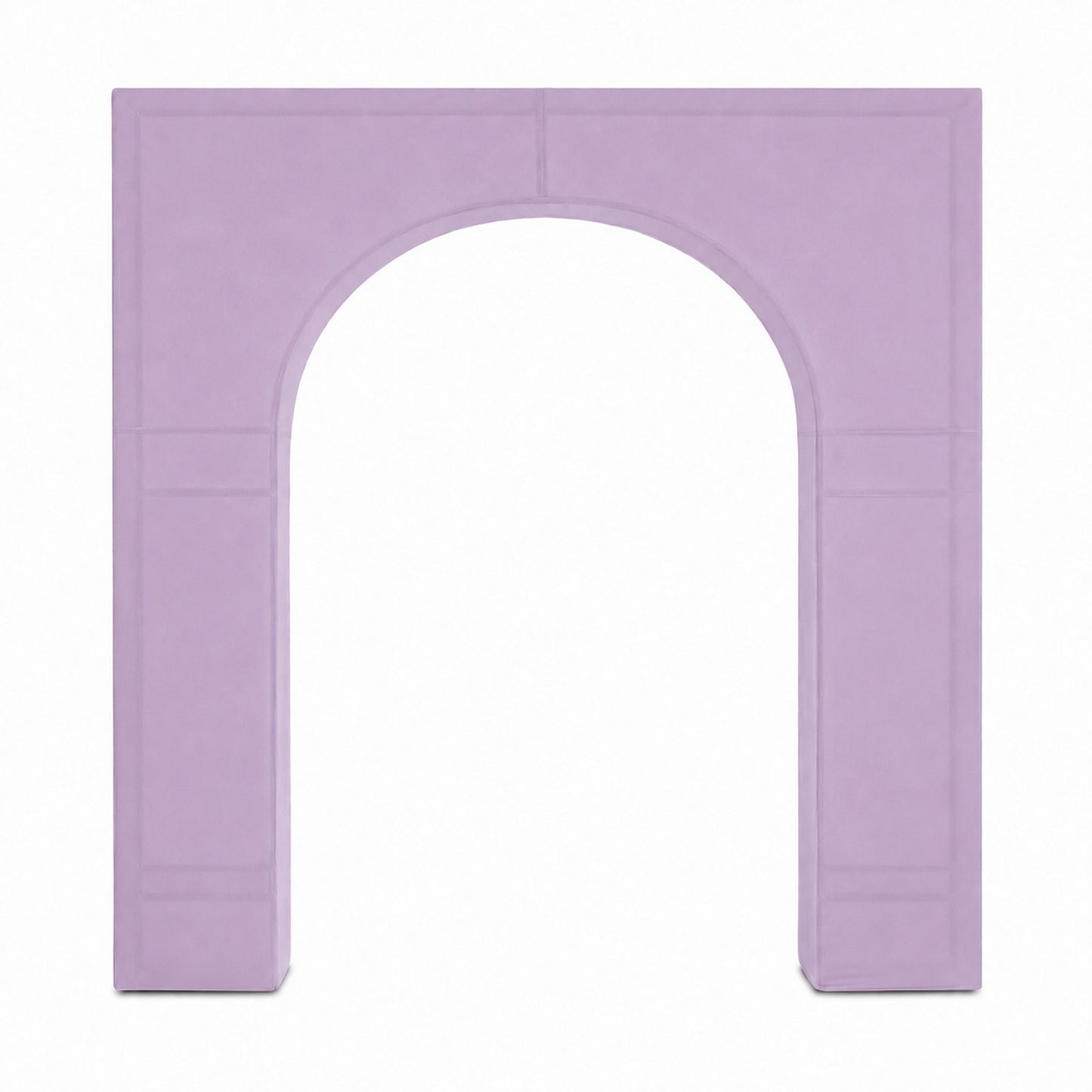 7ft Lavender Lilac Spandex Backdrop Stand Cover for Arc de Triomphe Stand, Stretch Fitted Floral Bal
