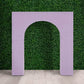 7ft Lavender Lilac Spandex Backdrop Stand Cover for Arc de Triomphe Stand, Stretch Fitted Floral Bal
