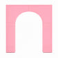 7ft Pink Spandex Backdrop Stand Cover for Arc de Triomphe Stand, Stretch Fitted Floral Balloon Frame