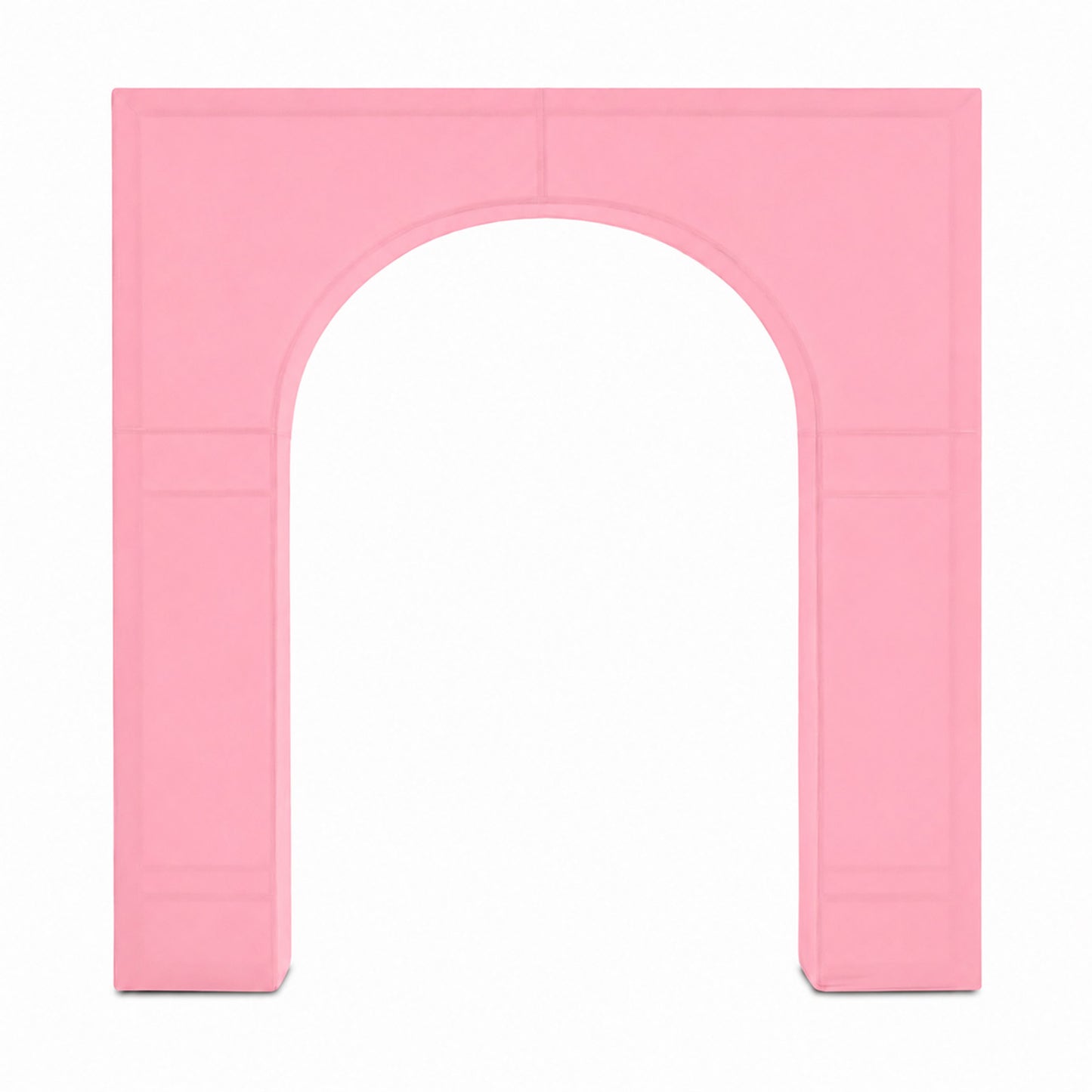 7ft Pink Spandex Backdrop Stand Cover for Arc de Triomphe Stand, Stretch Fitted Floral Balloon Frame
