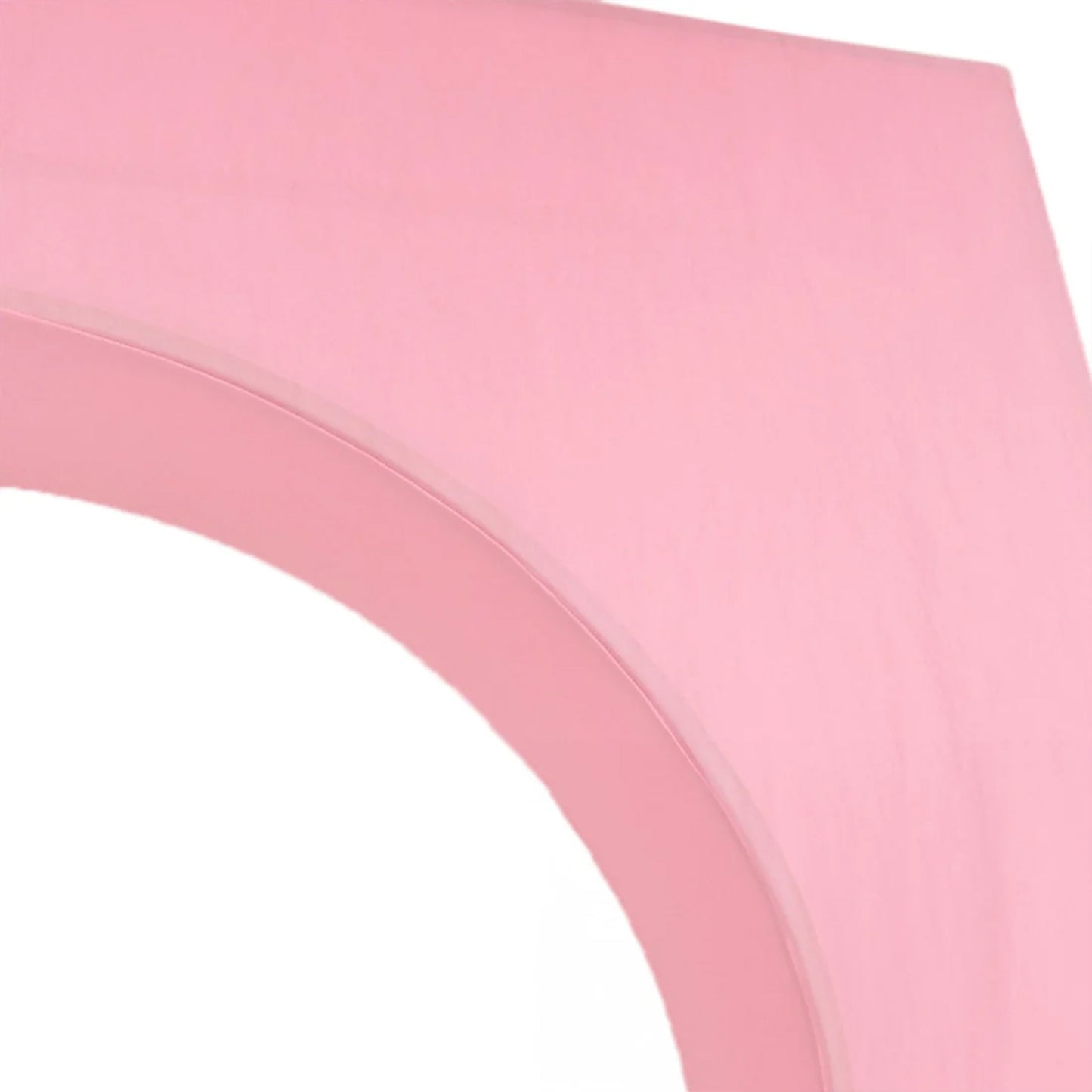 7ft Pink Spandex Backdrop Stand Cover for Arc de Triomphe Stand, Stretch Fitted Floral Balloon Frame