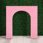 7ft Pink Spandex Backdrop Stand Cover for Arc de Triomphe Stand, Stretch Fitted Floral Balloon Frame
