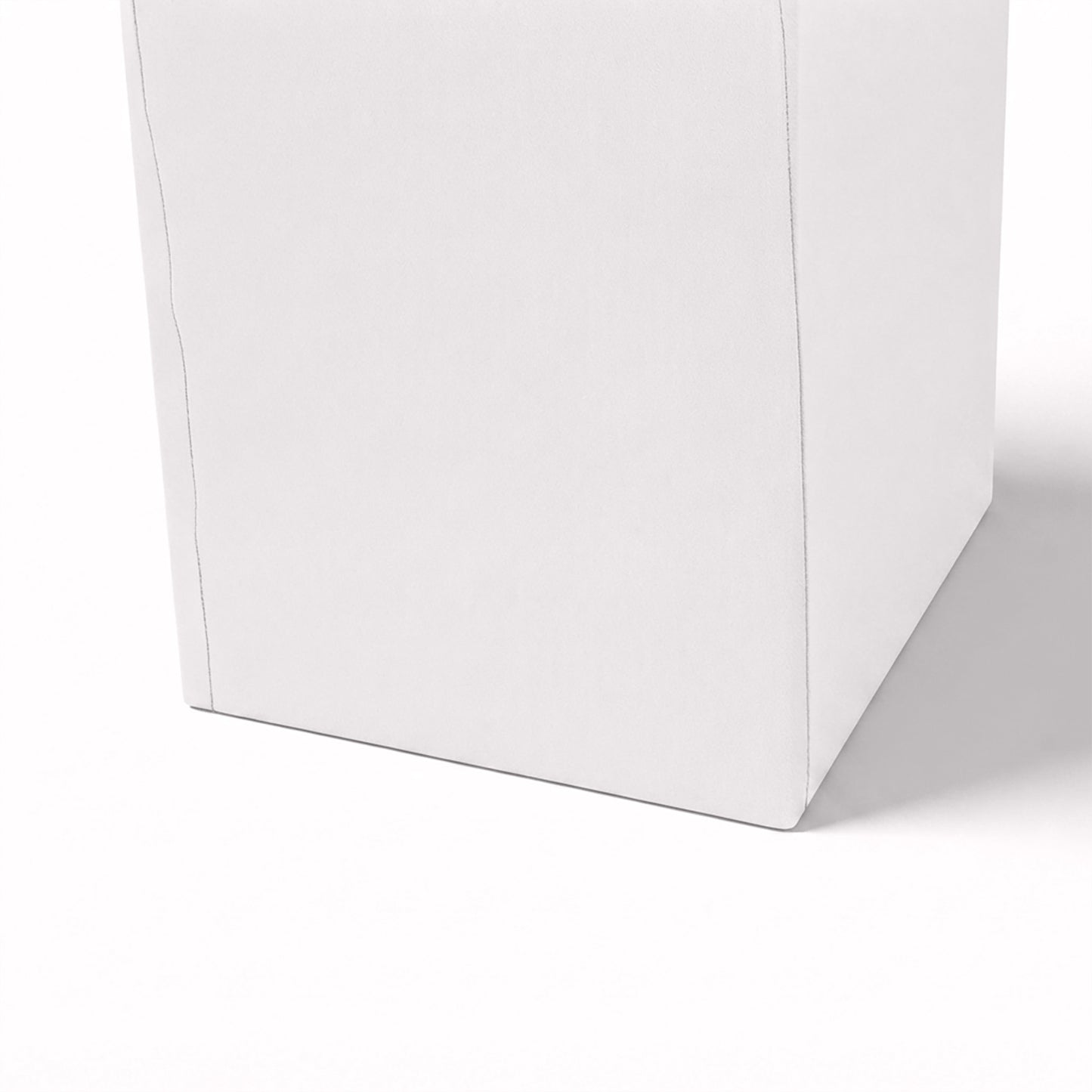 7ft White Spandex Backdrop Stand Cover for Arc de Triomphe Stand, Stretch Fitted Floral Balloon Fram