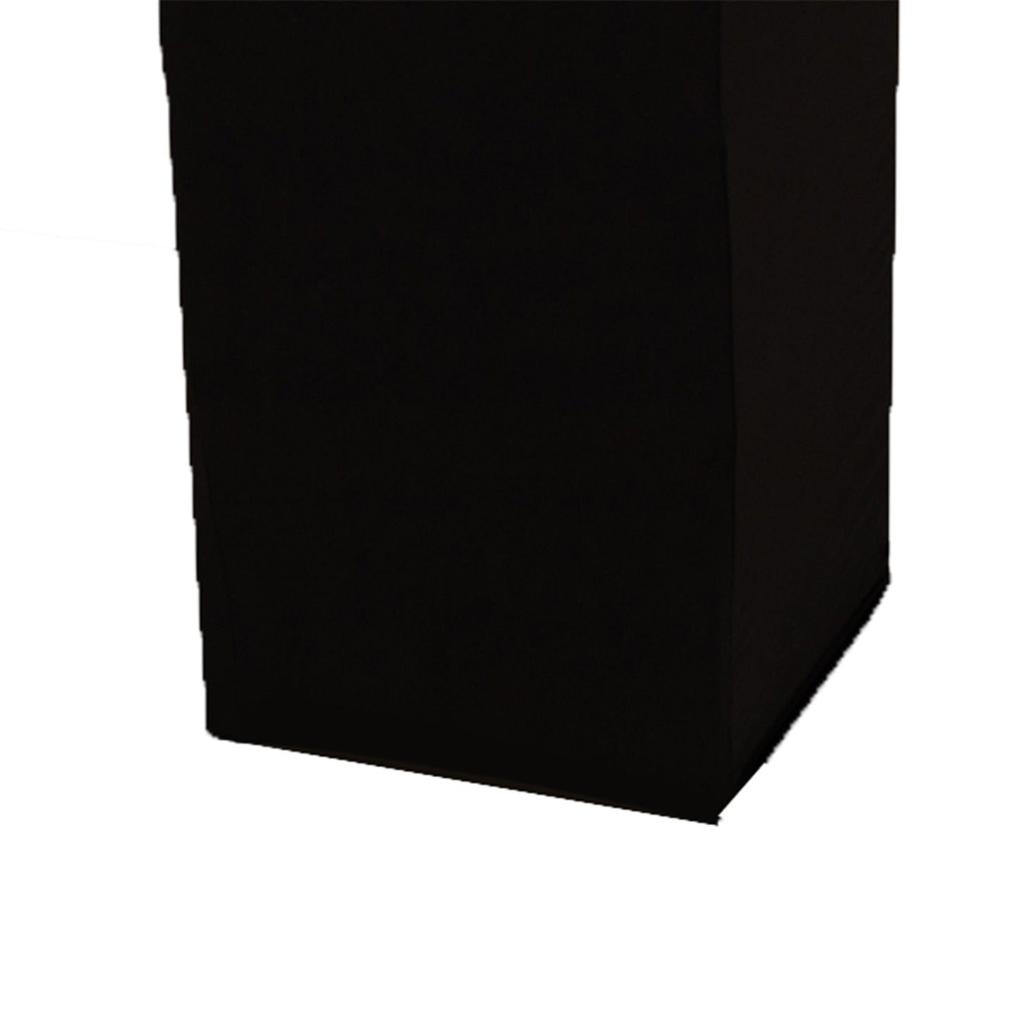 7ft Black Spandex Backdrop Stand Cover for Arc de Triomphe Stand, Stretch Fitted Floral Balloon Frame Wedding Arch Cover