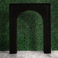 8ft Black Spandex Backdrop Stand Cover for Arc de Triomphe Stand, Stretch Fitted Floral Balloon Frame Wedding Arch Cover