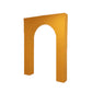 8ft Gold Spandex Backdrop Stand Cover for Arc de Triomphe Stand, Stretch Fitted Floral Balloon Frame Wedding Arch Cover