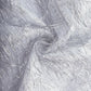 8ft silver metallic fringe shag drapery panel backdrop curtain. #whtbkgd
