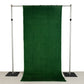 5ftx10ft Green Fringe Shag Polyester Wedding Drapery Panel, Minky Fabric Photo Backdrop Curtain