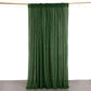 8ftx8ft Green Fringe Shag Polyester Wedding Drapery Panel, Minky Fabric Photo Backdrop Curtain