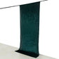 Hunter Emerald Green Crushed Velvet Backdrop Curtain – 5ft x 12ft Event Drape with Rod Pocket, Privacy Panel for Photo Booths & Events