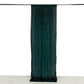 Hunter Emerald Green Crushed Velvet Backdrop Curtain – 5ft x 12ft Event Drape with Rod Pocket, Privacy Panel for Photo Booths & Events