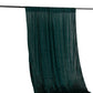 Hunter Emerald Green Crushed Velvet Backdrop Curtain – 5ft x 12ft Event Drape with Rod Pocket, Privacy Panel for Photo Booths & Events