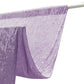 Lavender Lilac Crushed Velvet Backdrop Curtain – 5ft x 12ft Event Drape with Rod Pocket, Privacy Pan
