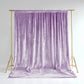 Lavender Lilac Crushed Velvet Backdrop Curtain – 5ft x 12ft Event Drape with Rod Pocket, Privacy Pan