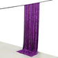 Purple Crushed Velvet Backdrop Curtain – 5ft x 12ft Event Drape with Rod Pocket, Privacy Panel for Photo Booths & Events