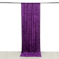Purple Crushed Velvet Backdrop Curtain – 5ft x 12ft Event Drape with Rod Pocket, Privacy Panel for Photo Booths & Events