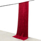 Red Crushed Velvet Backdrop Curtain – 5ft x 12ft Event Drape with Rod Pocket, Privacy Panel for Photo Booths & Events