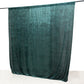 Hunter Emerald Green Crushed Velvet Backdrop Curtain – 8ft x 8ft Event Drape with Rod Pocket, Privacy Panel for Photo Booths & Events