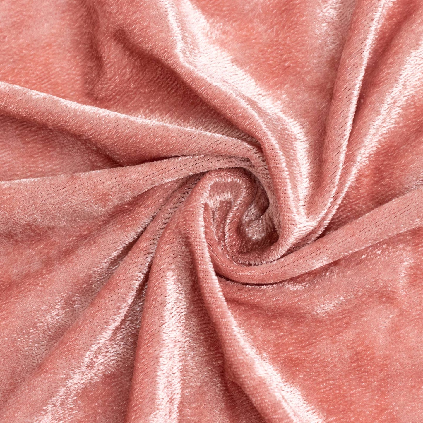 Dusty Rose Crushed Velvet Backdrop Curtain – 8ft x 8ft Event Drape with Rod Pocket, Privacy Panel fo