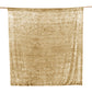 Champagne Crushed Velvet Backdrop Curtain – 8ft x 8ft Event Drape with Rod Pocket, Privacy Panel for Photo Booths & Events