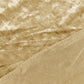 Champagne Crushed Velvet Backdrop Curtain – 8ft x 8ft Event Drape with Rod Pocket, Privacy Panel for Photo Booths & Events