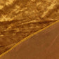 Gold Crushed Velvet Backdrop Curtain – 8ft x 8ft Event Drape with Rod Pocket, Privacy Panel for Photo Booths & Events