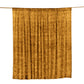 Gold Crushed Velvet Backdrop Curtain – 8ft x 8ft Event Drape with Rod Pocket, Privacy Panel for Photo Booths & Events