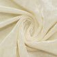 Ivory Crushed Velvet Backdrop Curtain – 8ft x 8ft Event Drape with Rod Pocket, Privacy Panel for Photo Booths & Events