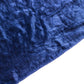 Navy Blue Crushed Velvet Backdrop Curtain – 8ft x 8ft Event Drape with Rod Pocket, Privacy Panel for Photo Booths & Events