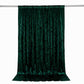 10ft x 10ft Premium Crushed Velvet Backdrop Curtain Hunter Emerald Green – Photo Booth Backdrop & Ev