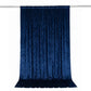 10ft x 10ft Premium Crushed Velvet Backdrop Curtain Navy Blue – Photo Booth Backdrop & Event Drape P