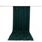 10ft x 14ft Premium Crushed Velvet Backdrop Curtain Hunter Emerald Green – Stage Backdrop Panel & Ev