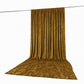 10ft x 16ft Premium Crushed Velvet Backdrop Curtain Gold – Ceiling Drape Panel & Stage Backdrop with
