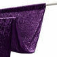 10ft x 16ft Premium Crushed Velvet Backdrop Curtain Purple – Ceiling Drape Panel & Stage Backdrop wi