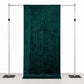 5ft x 10ft Premium Crushed Velvet Backdrop Curtain Hunter Emerald Green – Event Drape Panel & Photo 