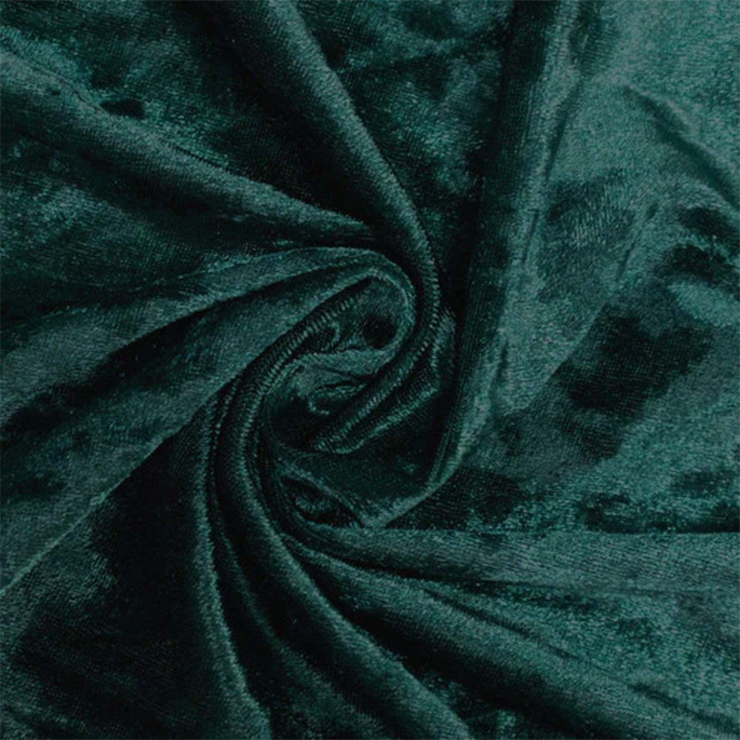 5ft x 10ft Premium Crushed Velvet Backdrop Curtain Hunter Emerald Green – Event Drape Panel & Photo 