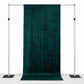 5ft x 12ft Premium Crushed Velvet Backdrop Curtain Hunter Emerald Green – Event Drape Panel & Photo 