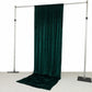 5ft x 12ft Premium Crushed Velvet Backdrop Curtain Hunter Emerald Green – Event Drape Panel & Photo 